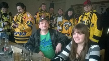 V hokejce
